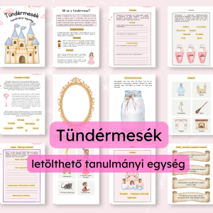 👑 Tündérmesék – 100 oldalas foglalkoztató