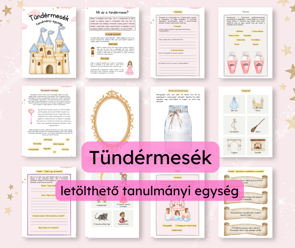 👑 Tündérmesék – 100 oldalas foglalkoztató