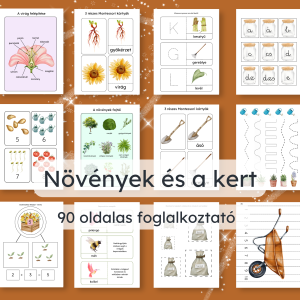 🌿 Növények és kertészkedés – 90 oldalas foglalkoztató