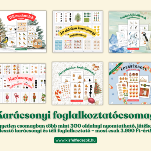 Karácsonyi foglalkoztatócsomag