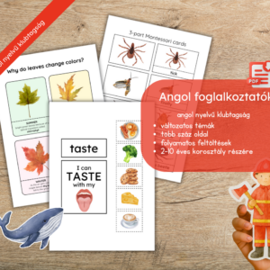 Angol - Kis felfedezők klub